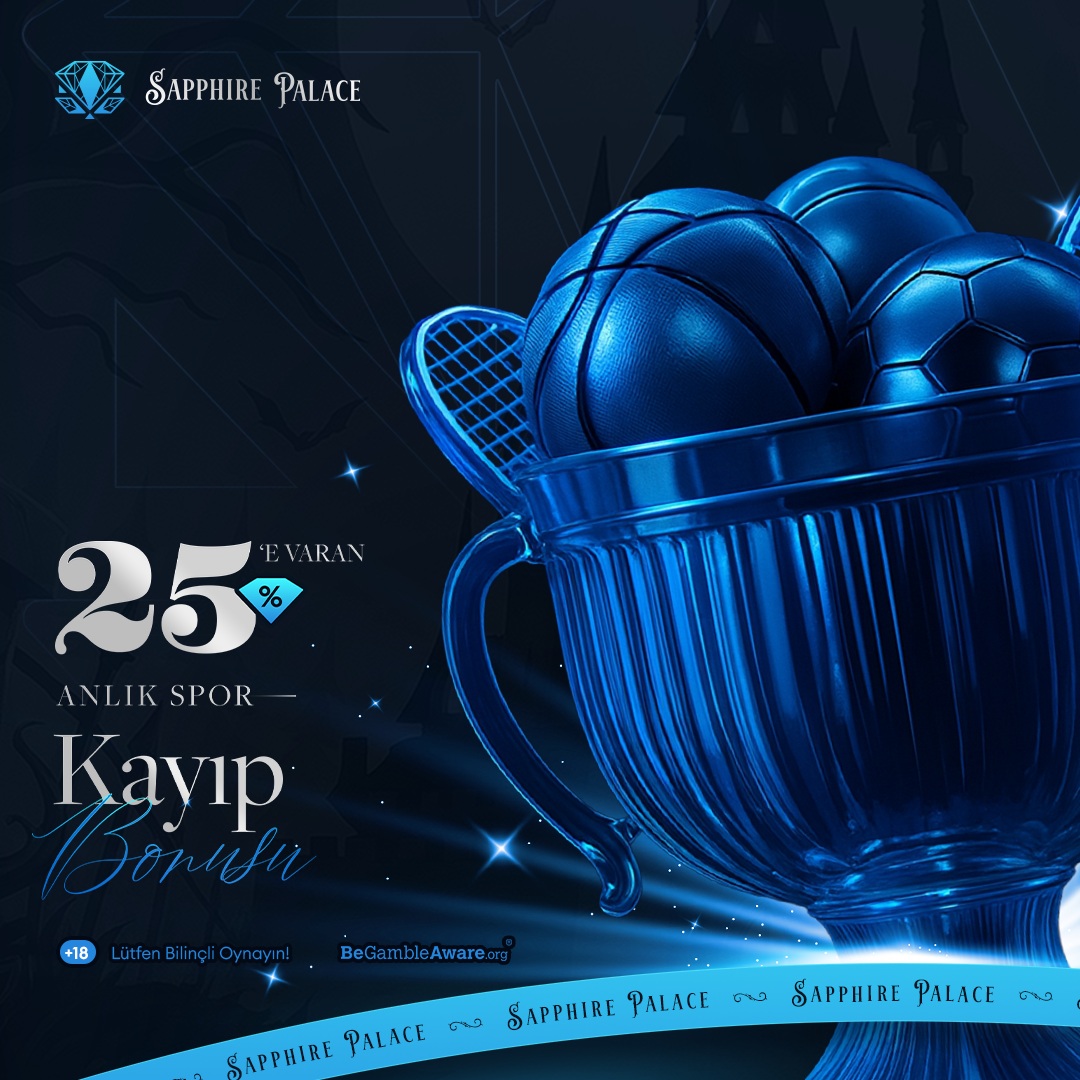 Sapphire Palace TL bonus avantajları: Döviz kaybı olmadan oynama, anlaşılır çevrim şartları ve yerel ödeme yöntemleriyle tam uyum. Detaylı rehber.